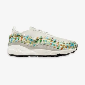 womens nike air footscape woven (sail/multi)