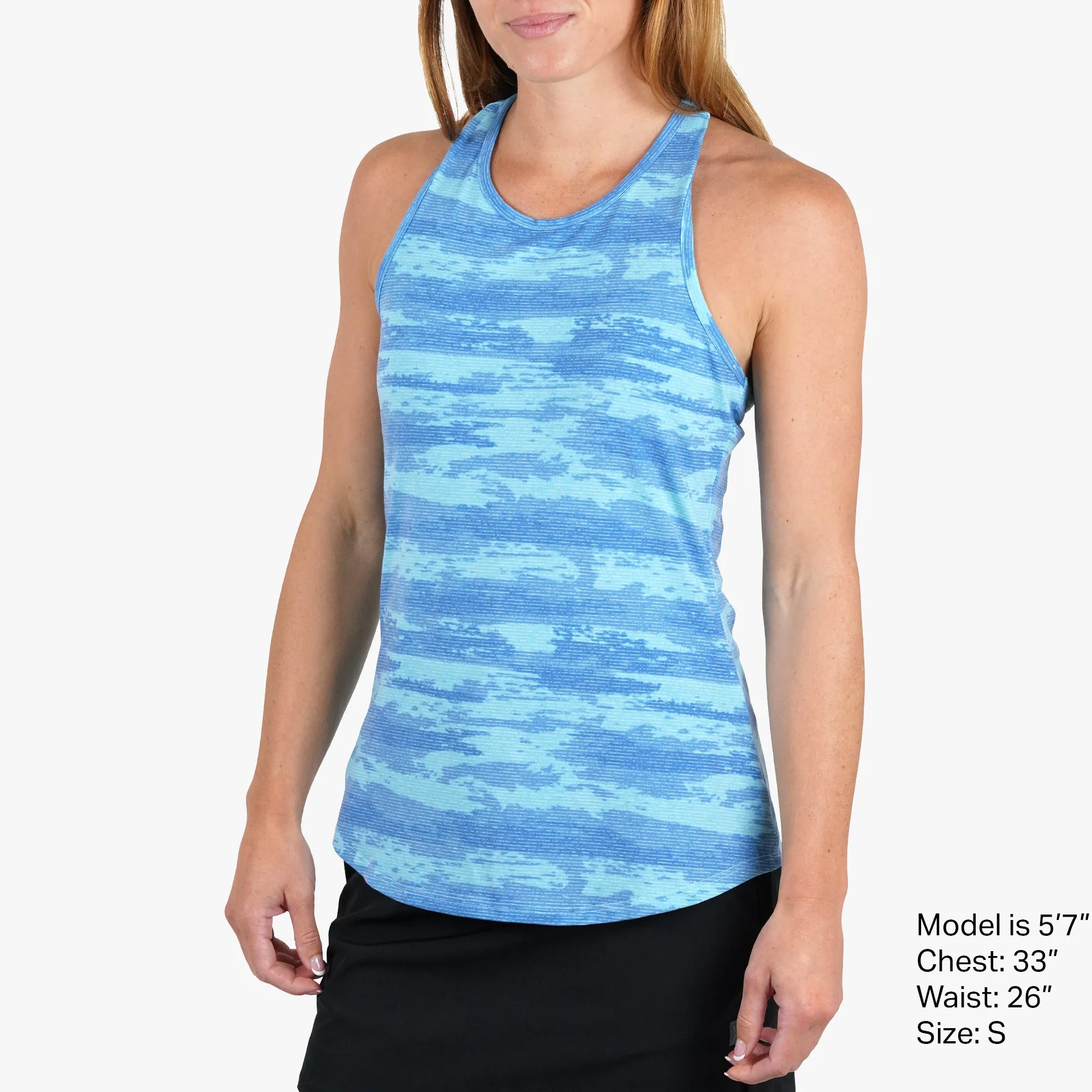 Women's Ocean Bound Printed Performance Tank