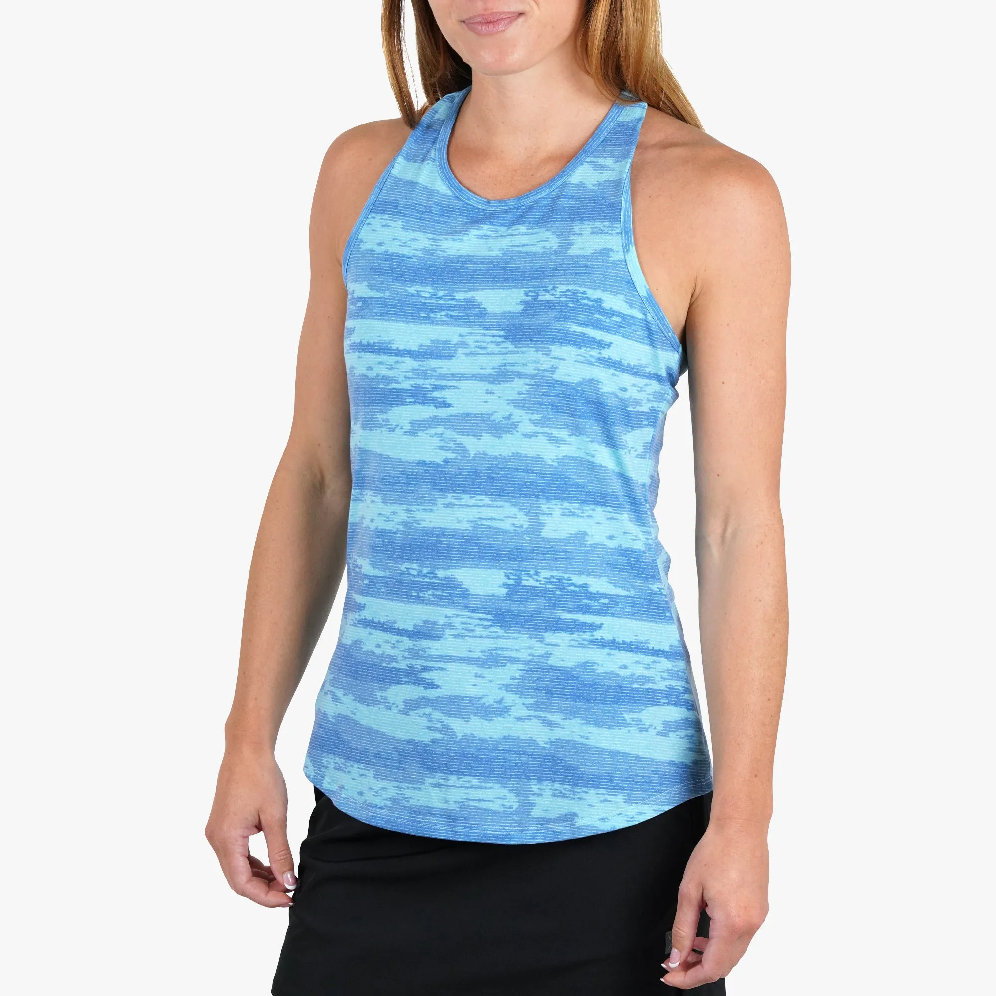 Women's Ocean Bound Printed Performance Tank